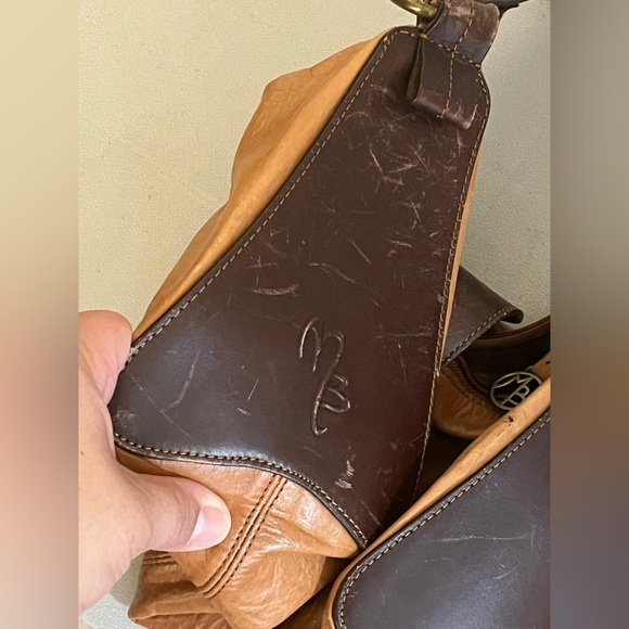 Mauro Burani Brown Leather Women's Bag - Picture 5 of 9